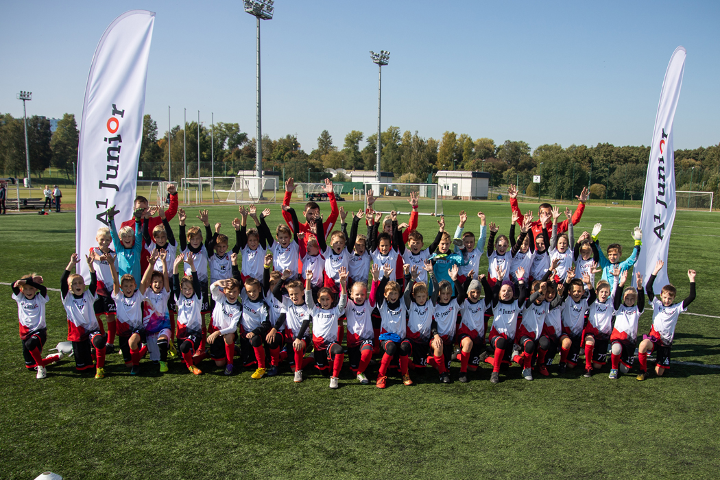 Компания А1 и футбольный клуб «Юниор» разработали новый спортивный бренд