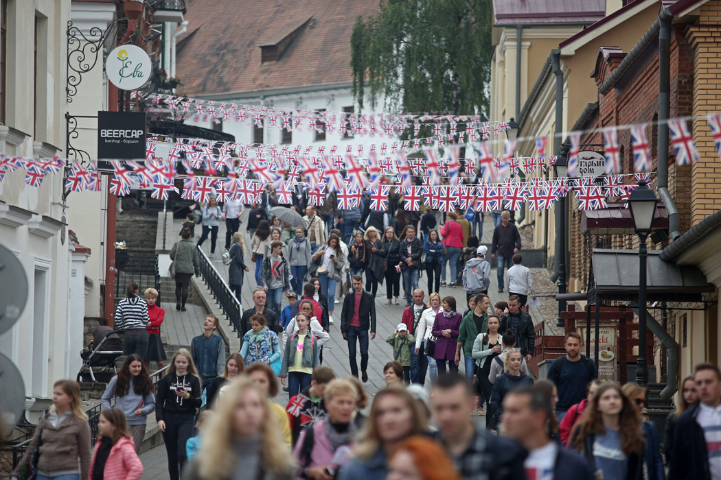 В Минске впервые прошел Большой британский фестиваль: фотоотчет