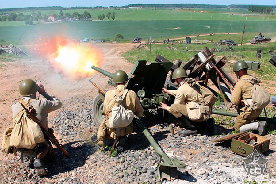 День ракетных войск и артиллерии на «Линии Сталина»