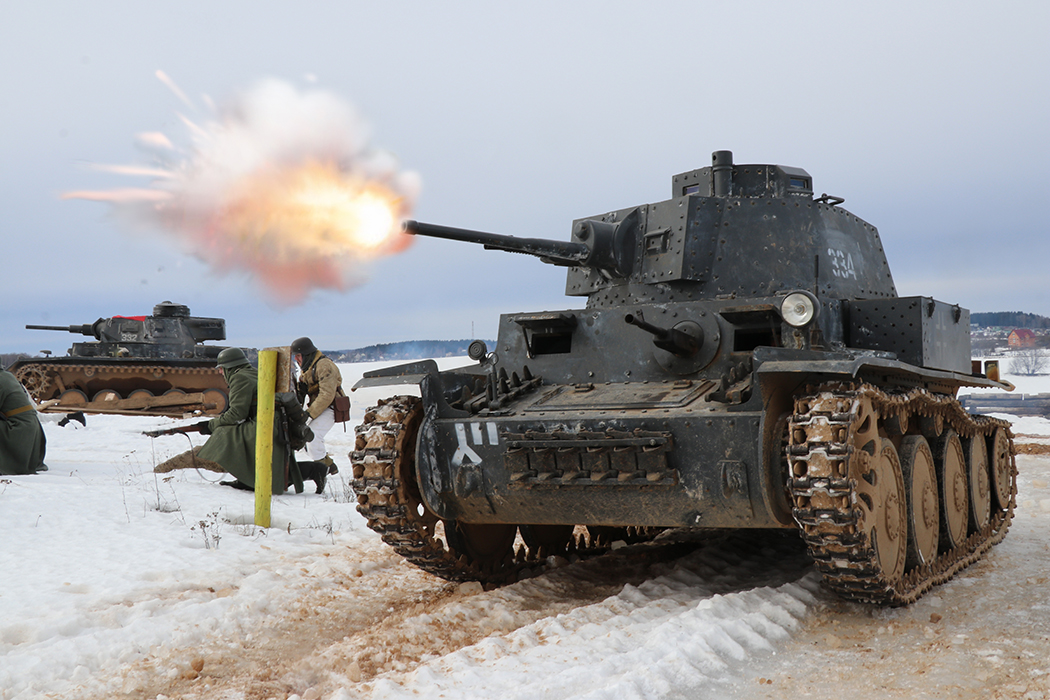 «День защитников Отечества и Вооруженных Сил Республики Беларусь» на Линии Сталина