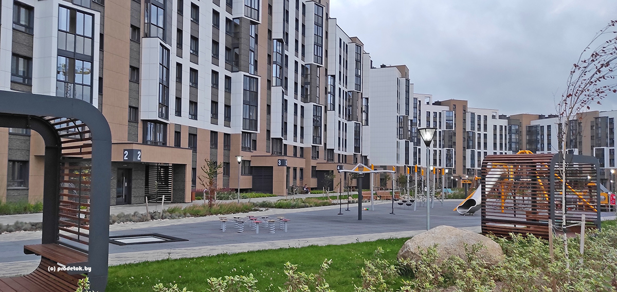 В Минске появилась детская эко-площадка в скандинавском стиле: фотообзор