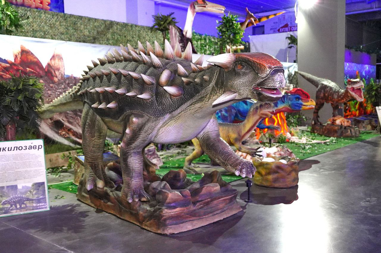 Выставка динозавров в Минске
