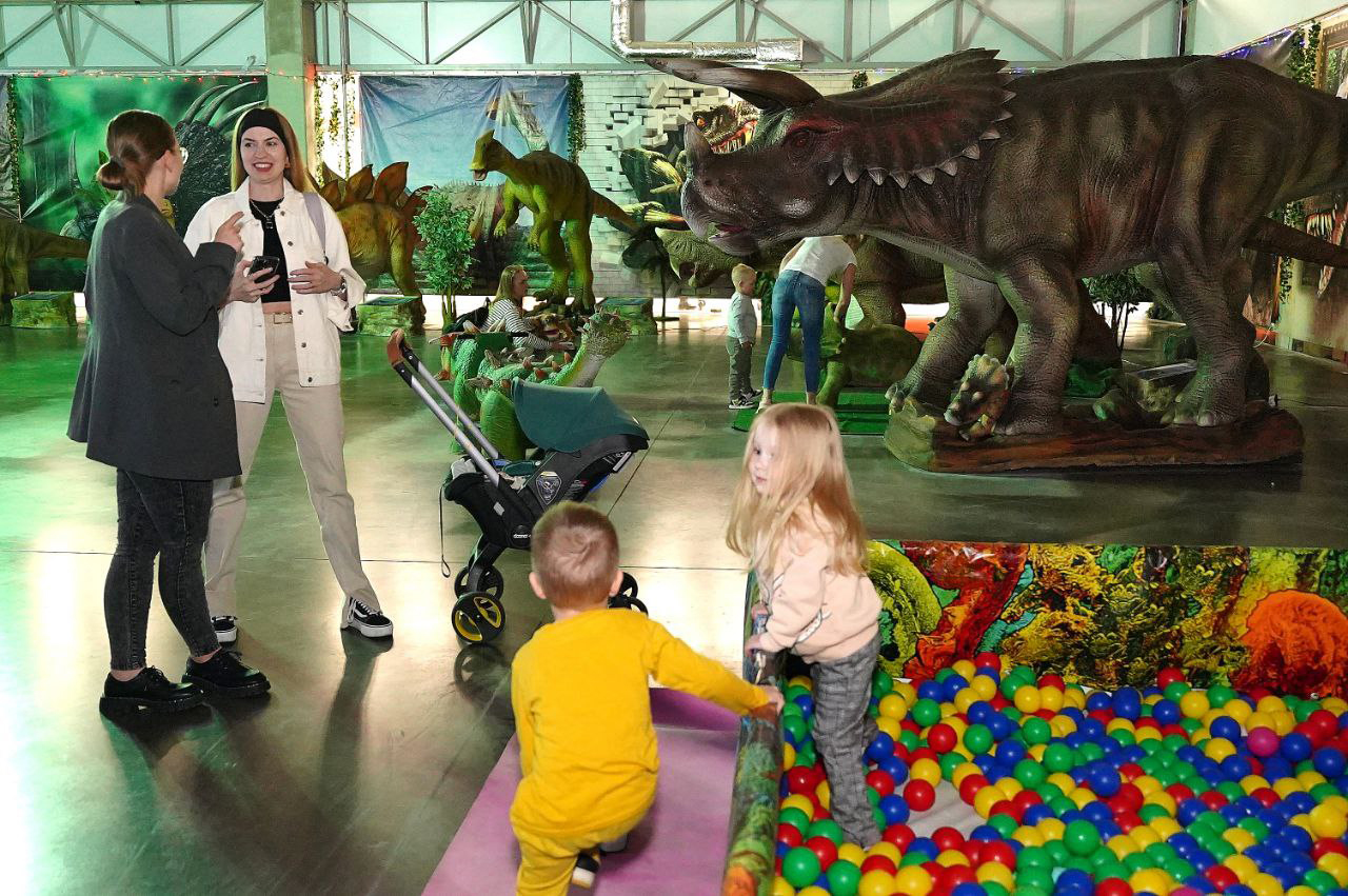 Выставка динозавров в Минске