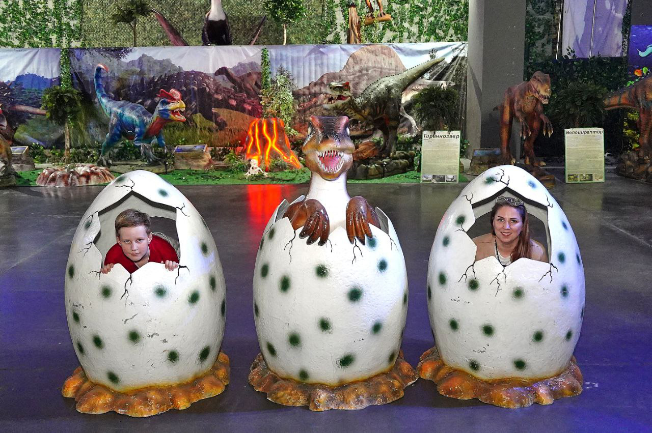 Выставка динозавров в Минске