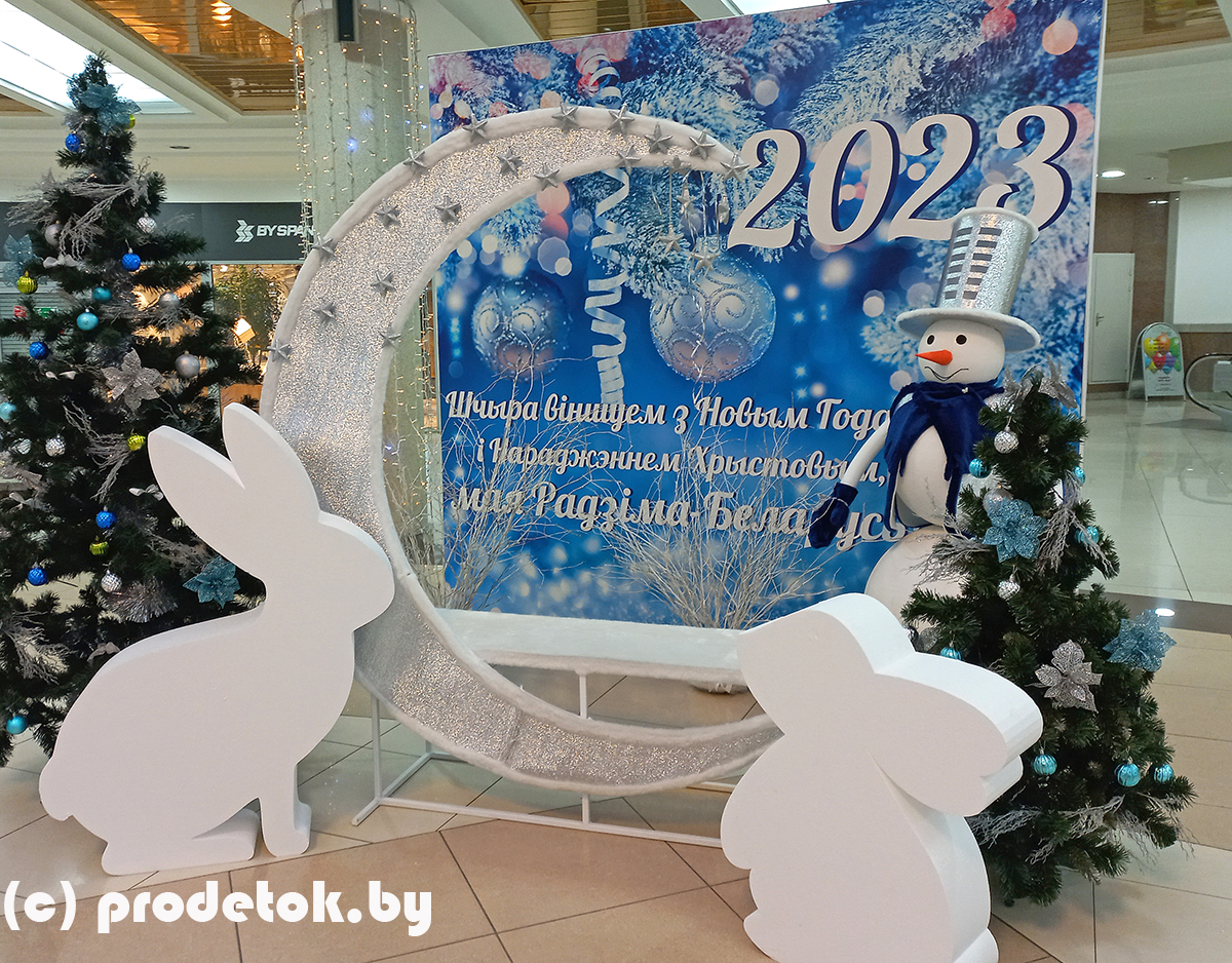 Фотозона в ТРЦ Столица