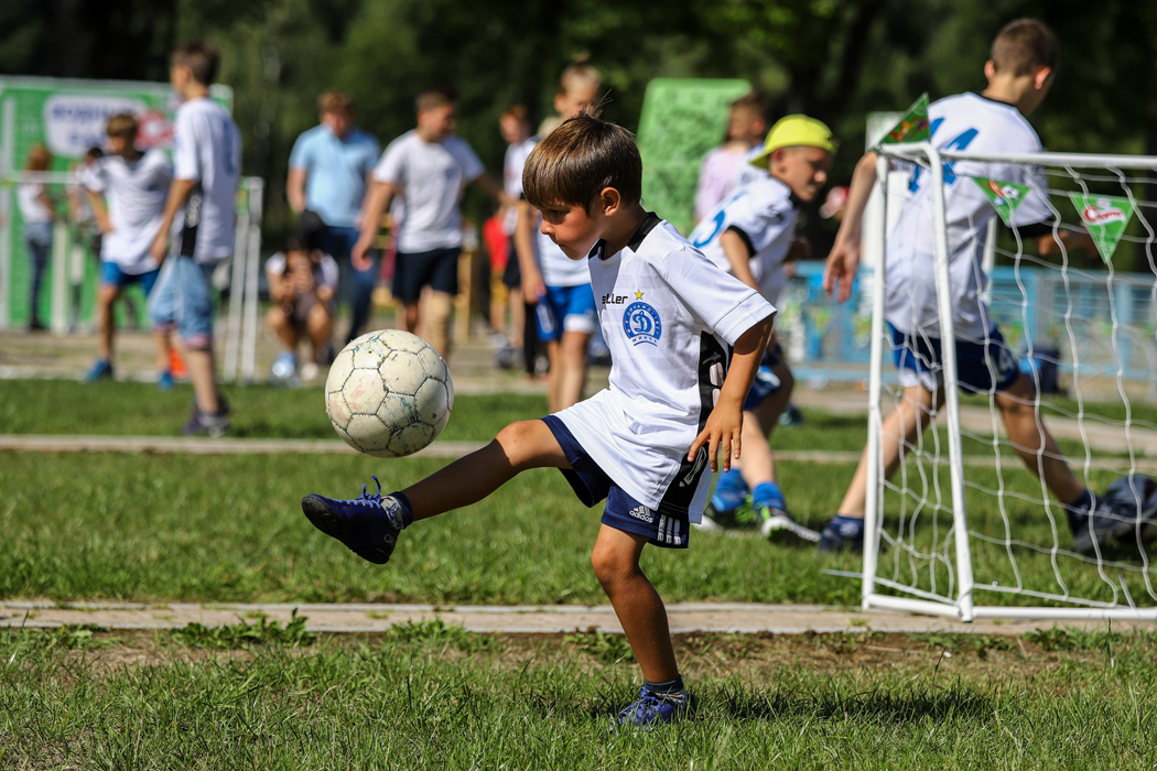 В Парке Победы начала работу детская бесплатная fun-зона «Спортик» с ежедневными турнирами и мастер-классами от профессиональных спортсменов