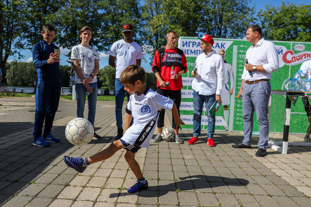 В Парке Победы начала работу детская бесплатная fun-зона «Спортик» с ежедневными турнирами и мастер-классами от профессиональных спортсменов