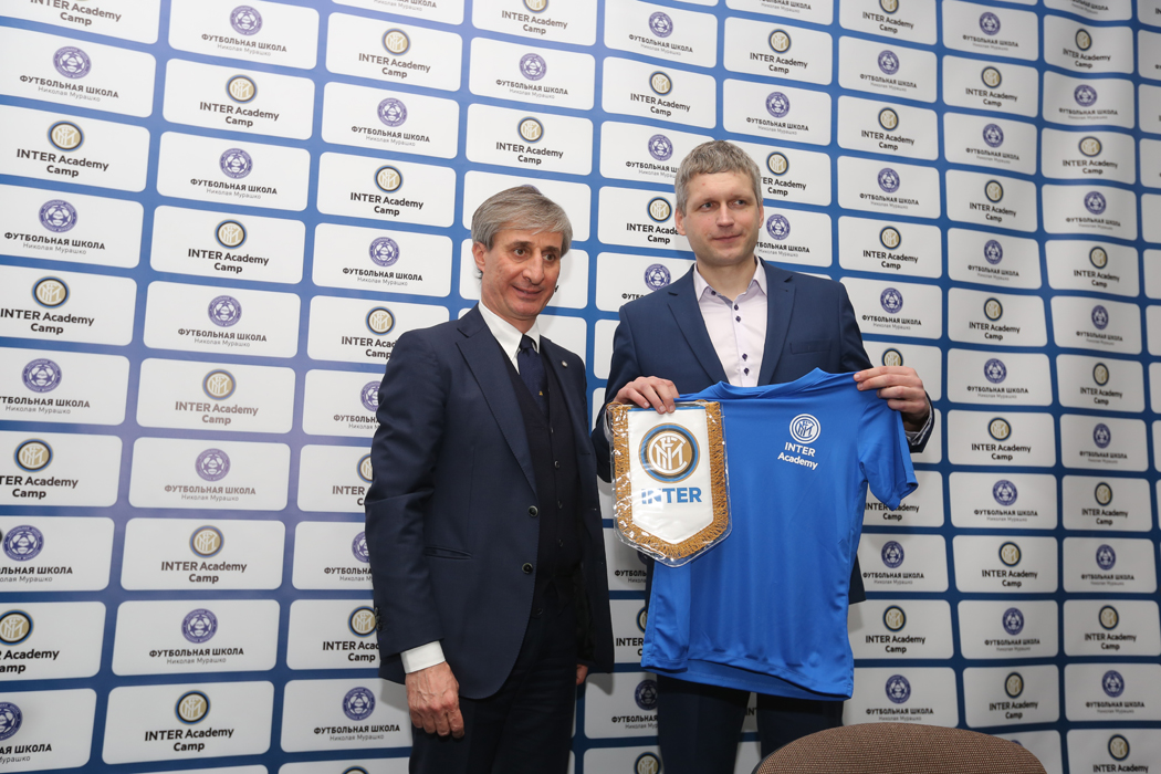 Итальянский «Интер» открывает в Беларуси на базе «Футбольной школы Николая Мурашко» академию