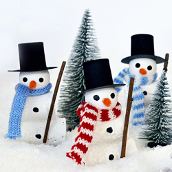 Детский конкурс «Парад снеговиков» 