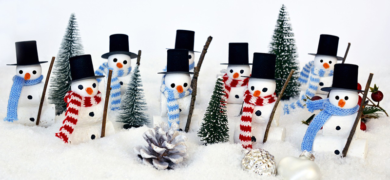 Детский конкурс «Парад снеговиков» 