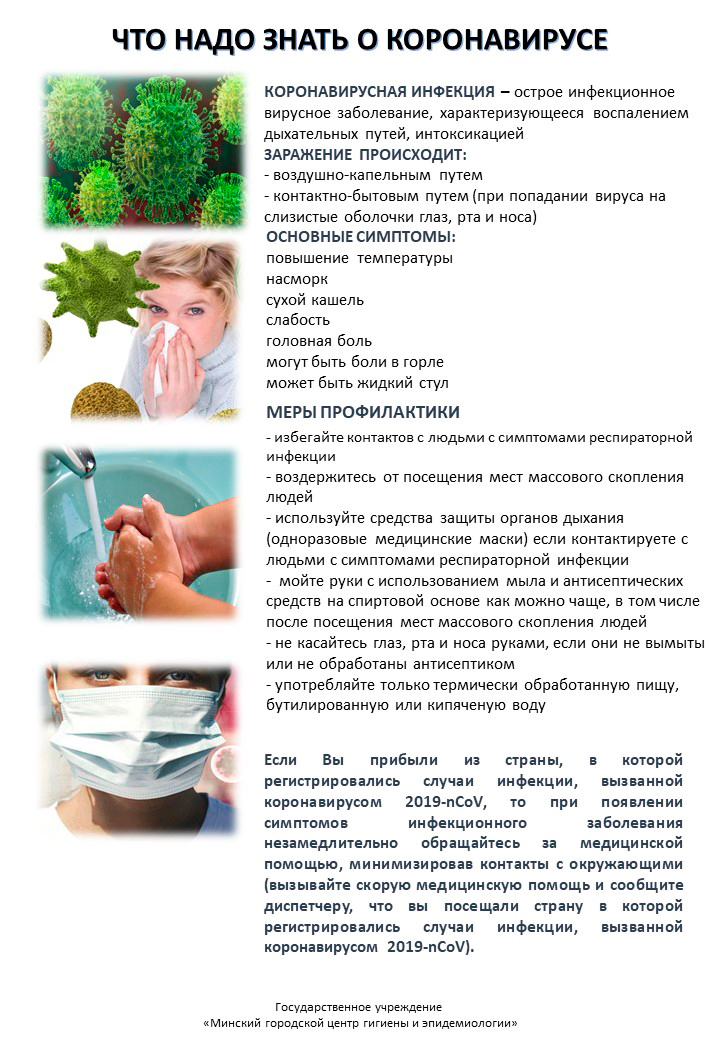 Что надо знать о коронавирусе