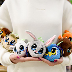 7 зверьков из сказочной белорусской пущи: коллекция мягких елочных игрушек появилась в «Евроопте» 