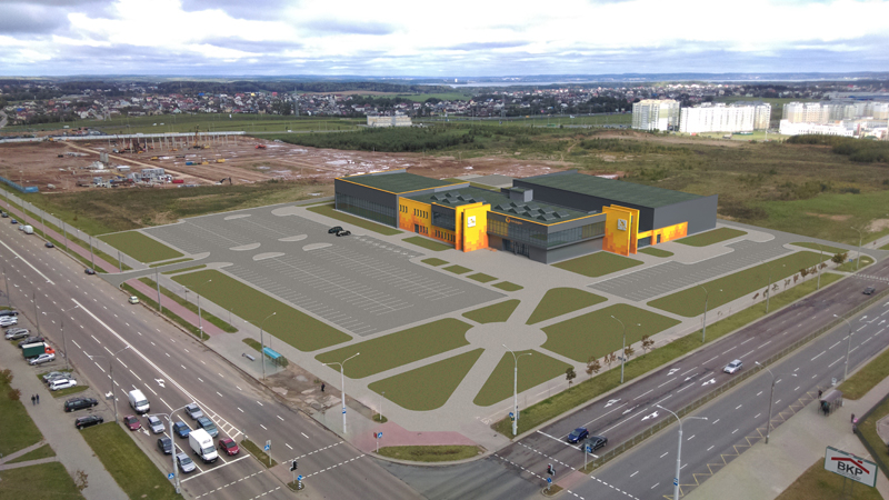 В Каменной Горке откроется новый многофункциональный физкультурно-оздоровительный комплекс. Посетителей ждет водно-термальная зона, бассейны для деток от года и ледовый каток. 