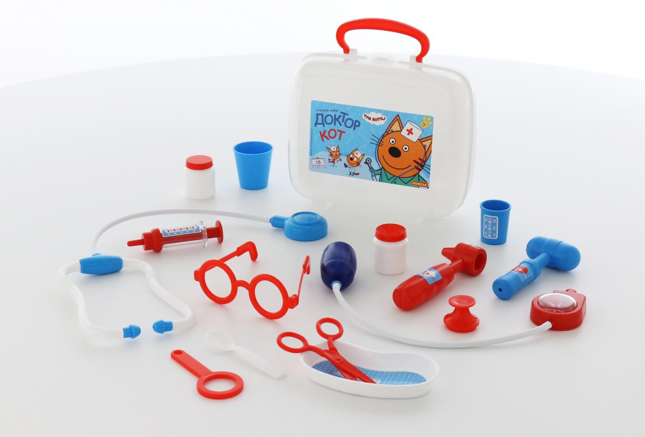 Набор Три Кота Доктор от компании Полесье