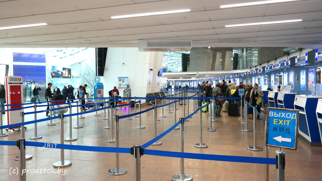 В июле в Минском аэропорту побит рекорд по числу пассажиров