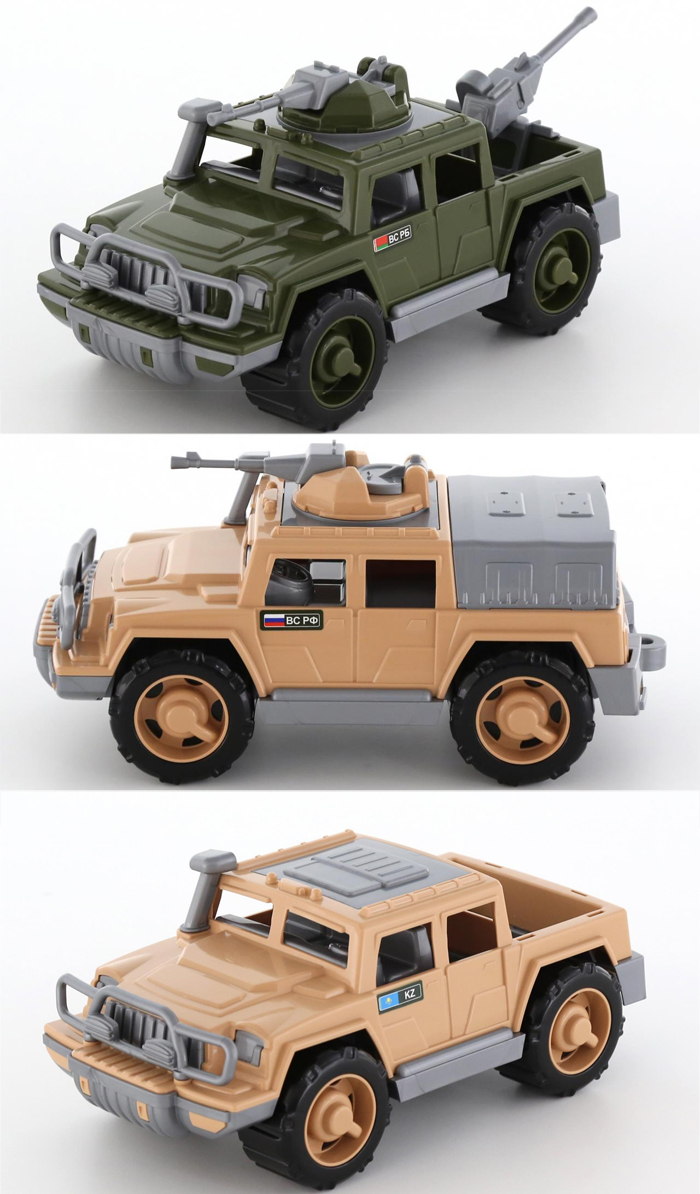 Почти как настоящие: «Полесье» выпустило новую коллекцию 
автомобилей серии «Защитник»