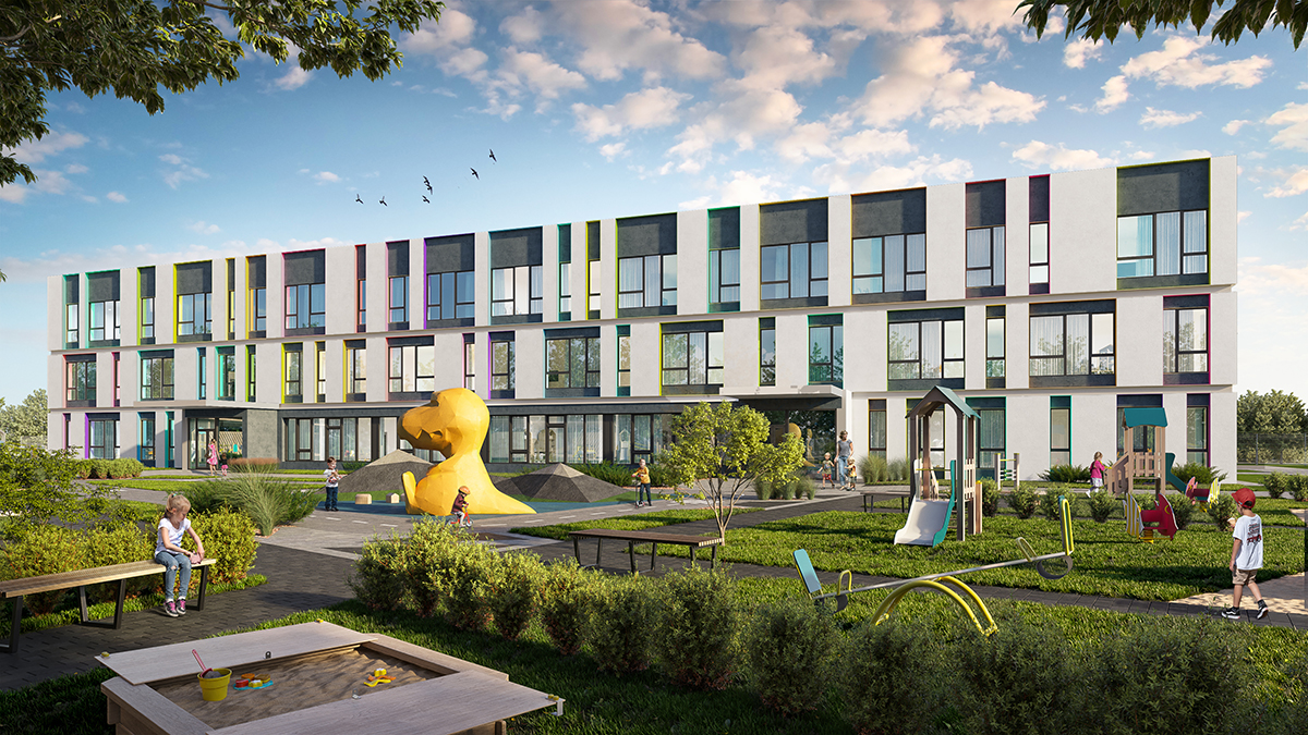 Посмотрите на неординарные «ДиноСад» и школу, раскрывающую таланты, которые появятся в Новой Боровой