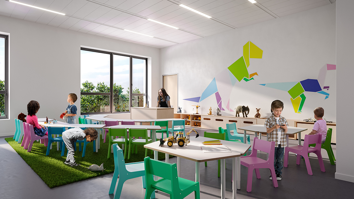 Посмотрите на неординарные «ДиноСад» и школу, раскрывающую таланты, которые появятся в Новой Боровой