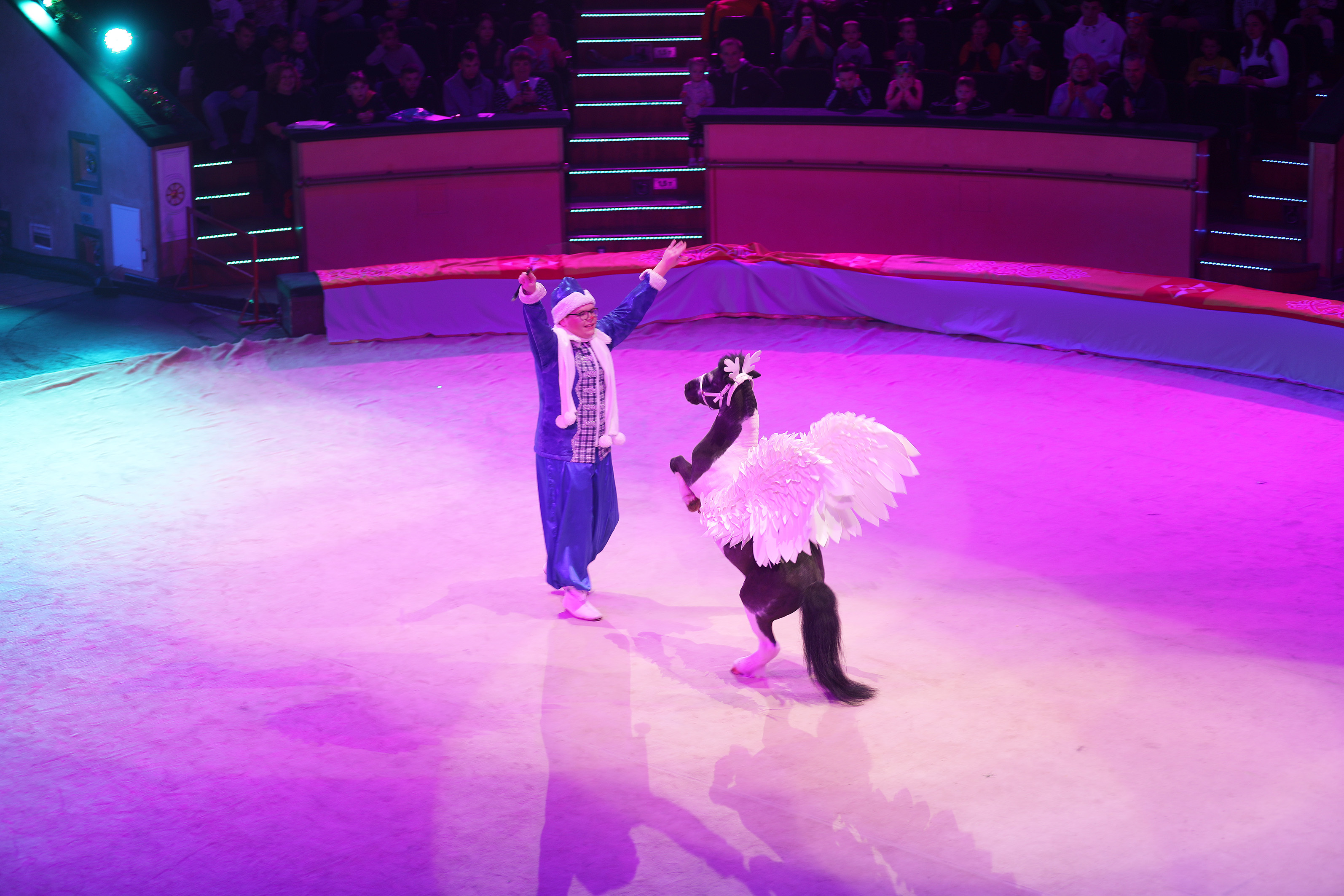 22 декабря в Белорусском государственном цирке прошла необычная встреча