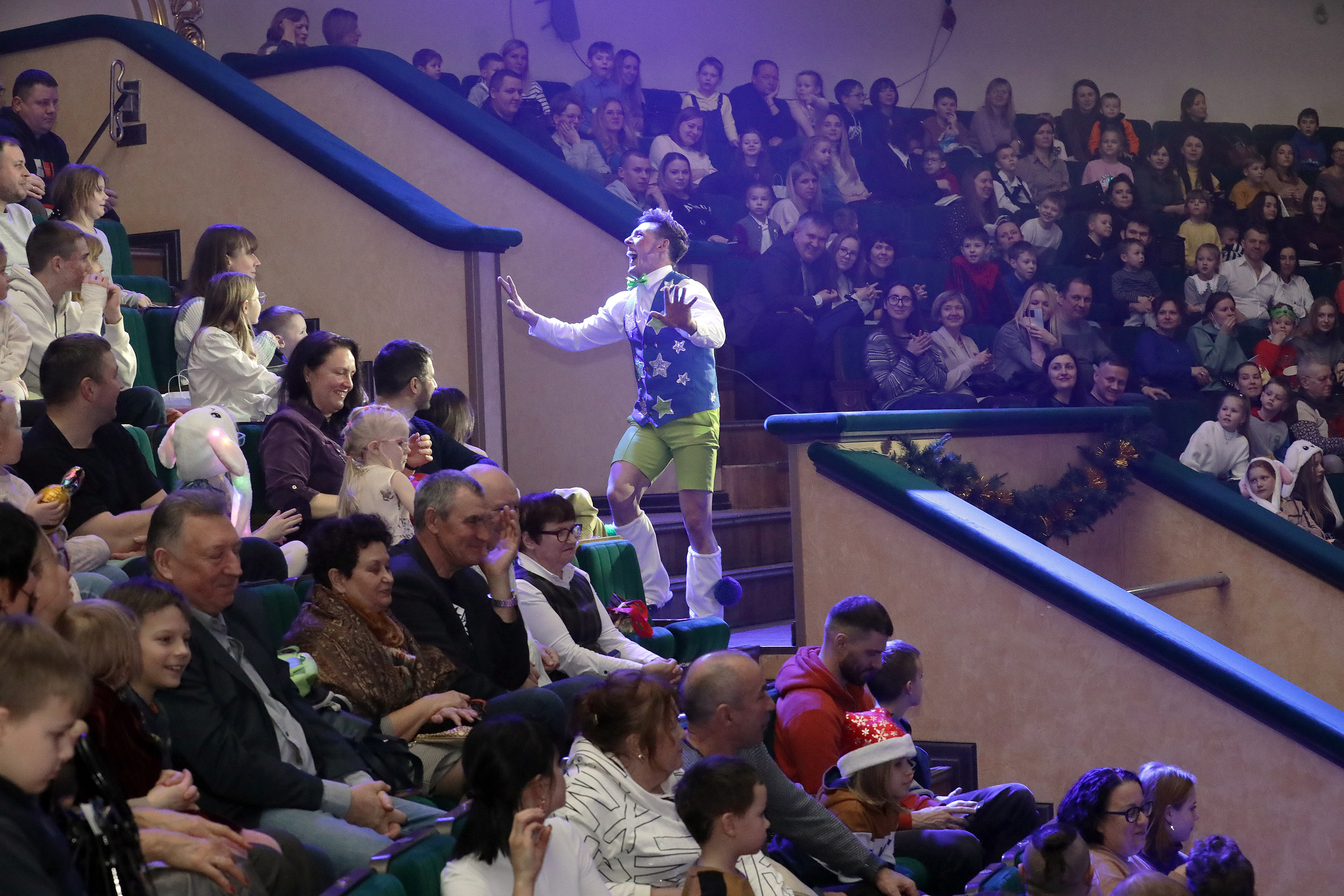 22 декабря в Белорусском государственном цирке прошла необычная встреча