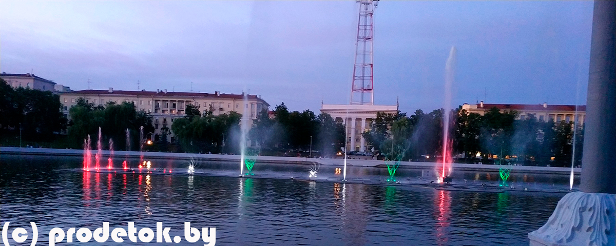 Почему не работает светомузыкальный фонтан на Свислочи и когда вернется шоу