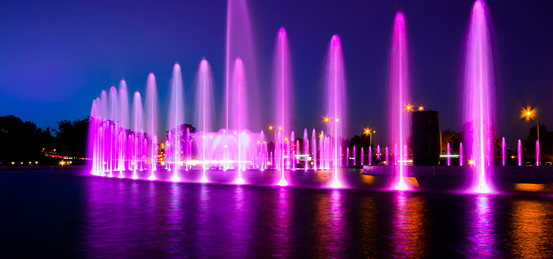 Стало известно, когда в Минске заработает плавающий светомузыкальный фонтан